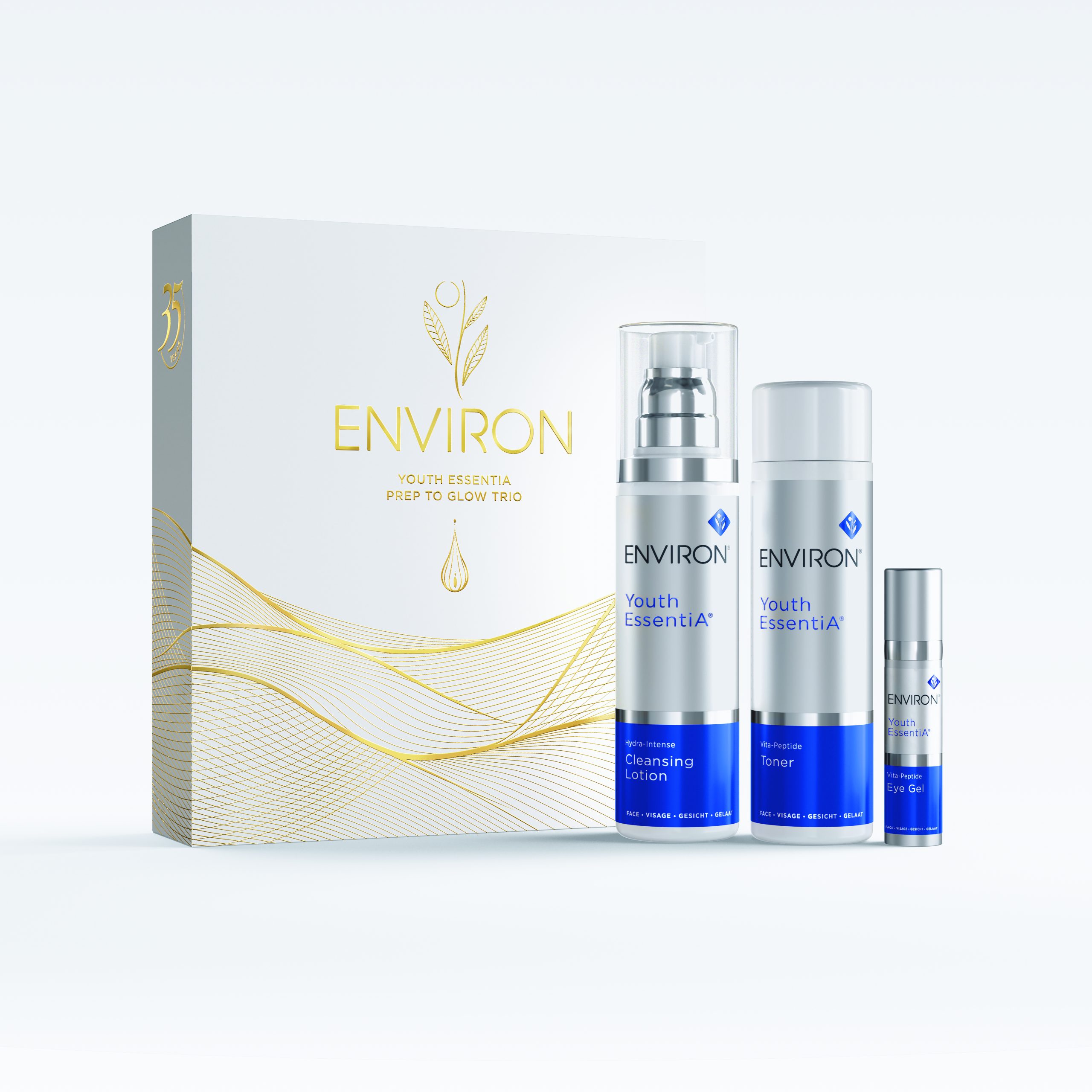 Youth Essentia Prep to Glow Trio Environ Festive 2025
