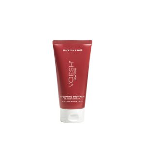 VOESH Exfoliating Body Wash – Black Tea & Rosé 175g
